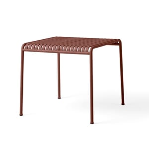 Palissade Table 82x90 Iron Red