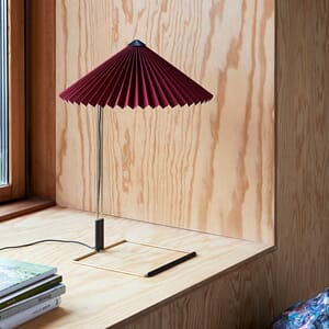 Bordlampe Matin Oxide Red