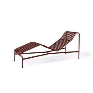 Palissade Chaise Longue Iron Red