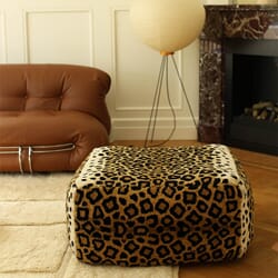 Leopard Puff