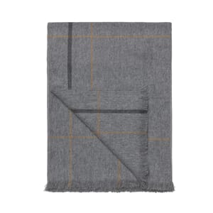 Alpakkapledd  Square Light Grey