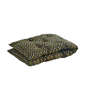 Madrass Black, Mustard, Sand 45x125