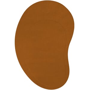 Gulvteppe Residue Dark Ochre