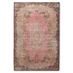 Gulvteppe Floral Pink 200x300